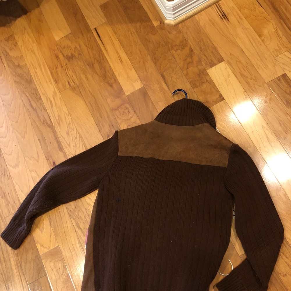 brown thick jacket - Picture 6 of 6